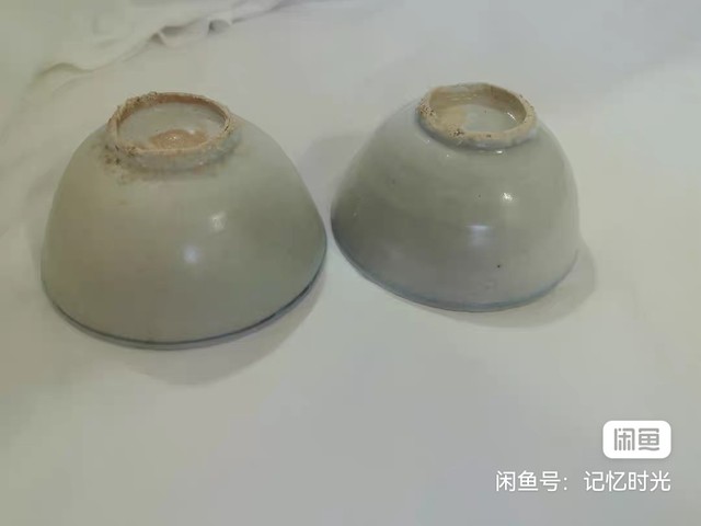 古玩陶瓷天啟青花茶圓真品鑒賞圖