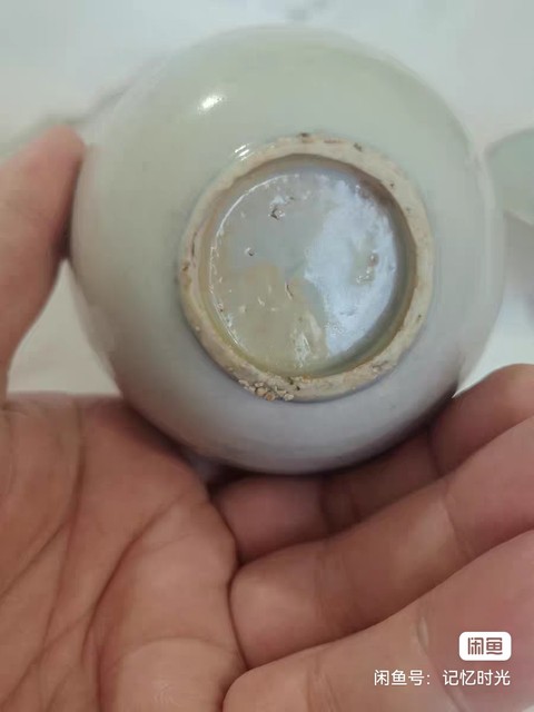 古玩陶瓷天啟青花茶圓真品鑒賞圖
