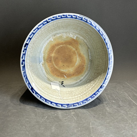 古玩陶瓷青花人物故事紋香爐真品鑒賞圖