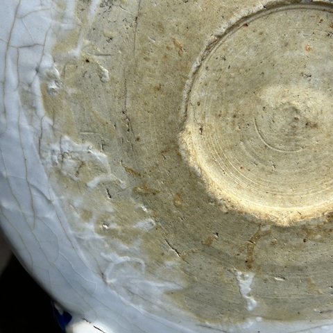 古玩陶瓷青花人物故事紋香爐真品鑒賞圖