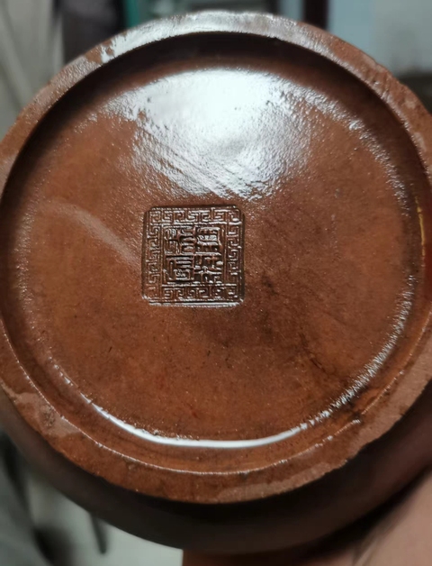 古玩雜項紫砂蛋包壺真品鑒賞圖