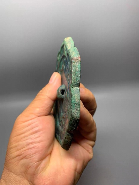 古玩銅器銅鏡真品鑒賞圖