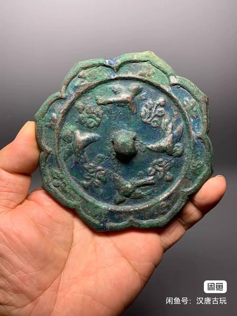 古玩銅器銅鏡真品鑒賞圖