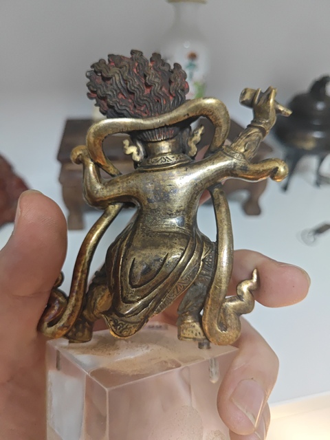 古玩銅器造像真品鑒賞圖