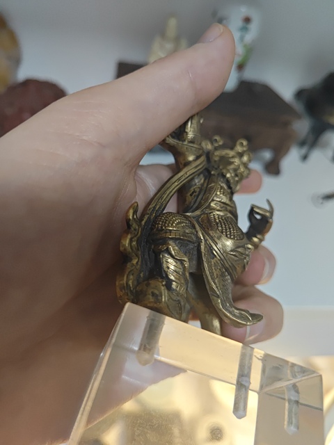 古玩銅器造像真品鑒賞圖