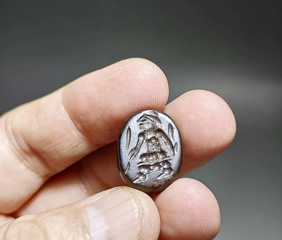 古玩雜項肖像印章真品鑒賞圖