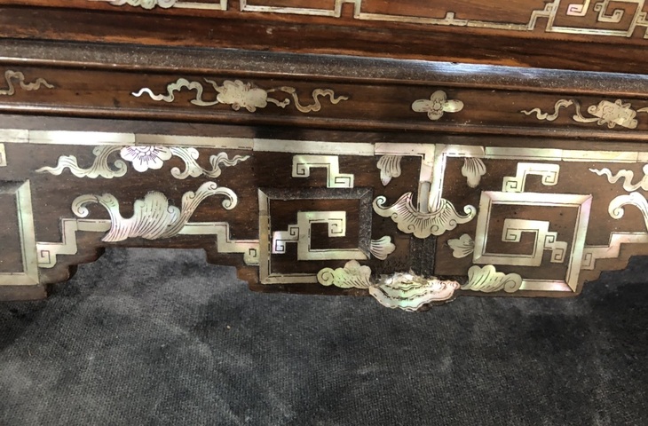 古玩雜項臺屏真品鑒賞圖