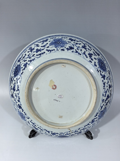 古玩陶瓷盤真品鑒賞圖