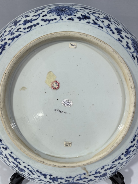 古玩陶瓷盤真品鑒賞圖