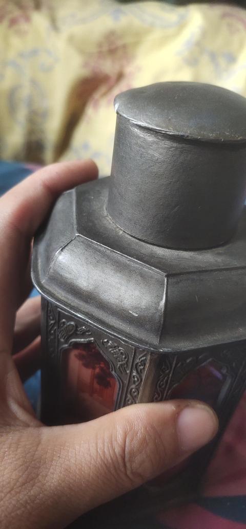 古玩雜項茶葉罐真品鑒賞圖