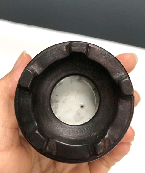 古玩陶瓷清中晚·郎紅窯變水盂拍賣,當前價格12000元