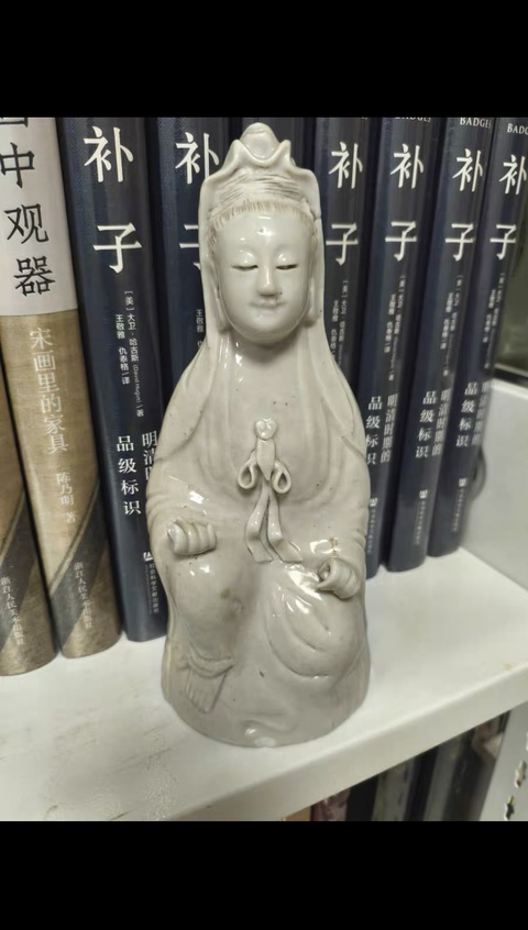 古玩陶瓷觀音造像真品鑒賞圖