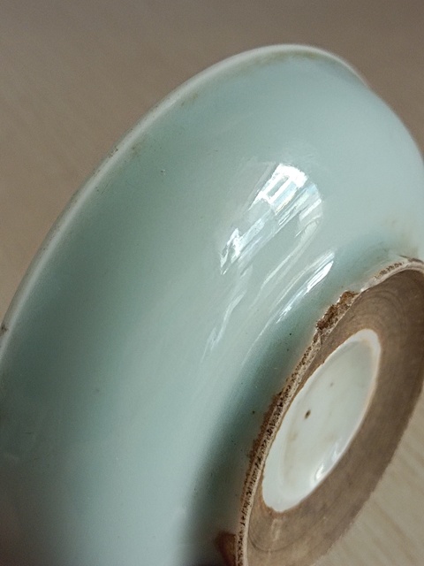 古玩陶瓷青釉洗真品鑒賞圖