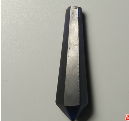 古玩玉器琉璃帽尖真品鑒賞圖
