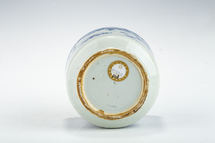 古玩陶瓷清晚·青花雙龍戲珠紋筒式爐
真品鑒賞圖