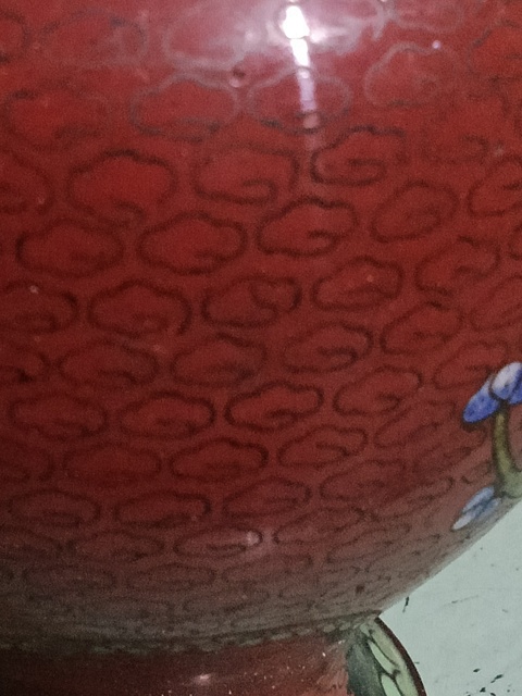 古玩銅器景泰藍(lán)瓶真品鑒賞圖