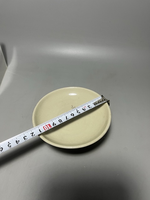 古玩陶瓷明代米黃釉高足盤拍賣,當前價格0元