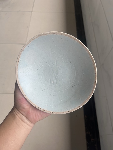 古玩陶瓷宋代影青釉刻花盤拍賣，當前價格800元