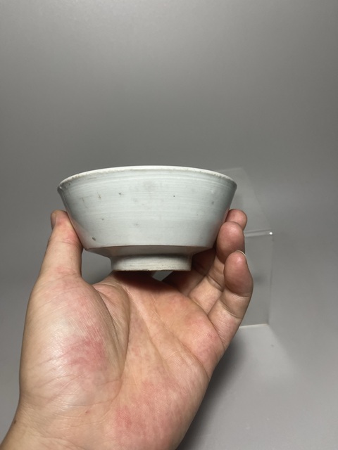古玩陶瓷明代青釉茶碗拍賣，當前價格200元