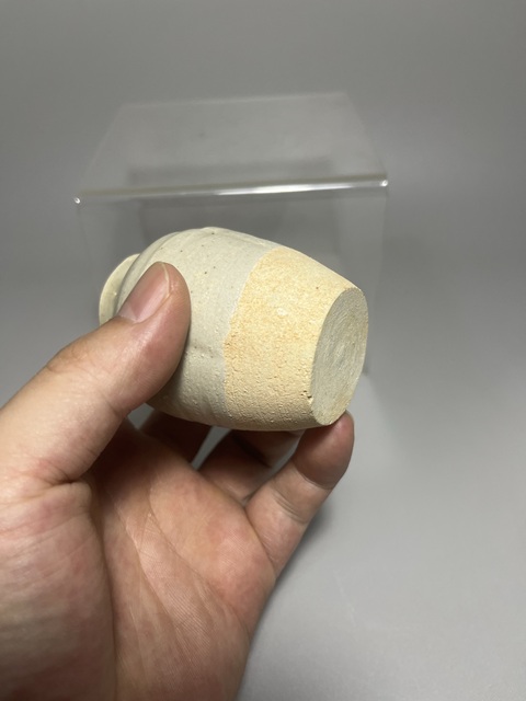 古玩陶瓷宋代青白釉瓜棱罐拍賣,當前價格260元