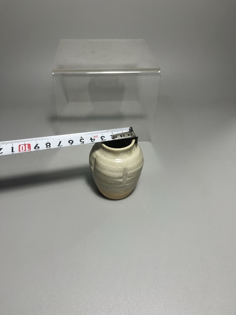 古玩陶瓷宋代青白釉瓜棱罐拍賣,當前價格260元