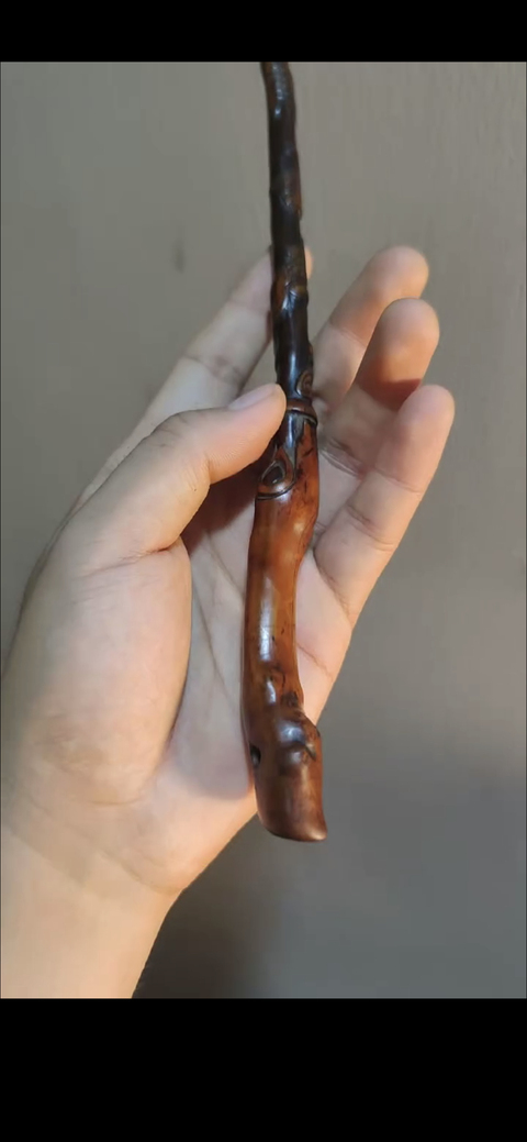 古玩雜項拂塵桿真品鑒賞圖