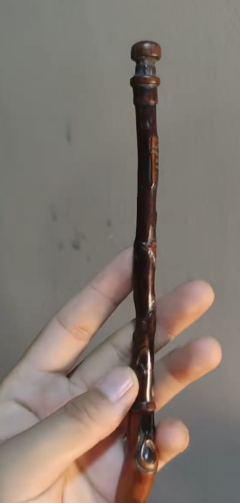 古玩雜項拂塵桿真品鑒賞圖