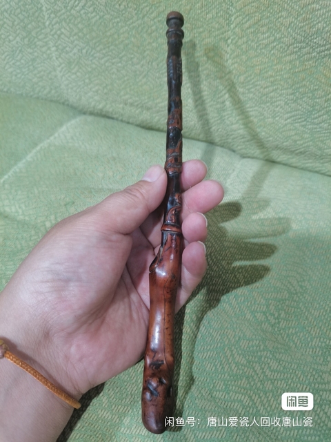 古玩雜項拂塵桿真品鑒賞圖