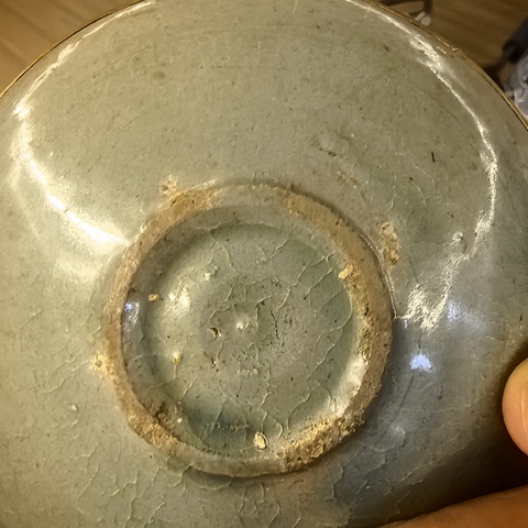 古玩陶瓷影青盤真品鑒賞圖