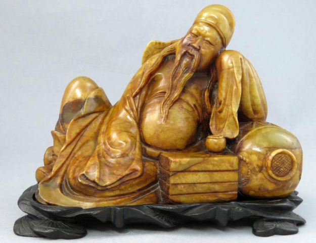 古玩雜項(xiàng)石雕人物真品鑒賞圖