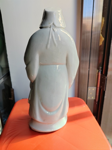 古玩陶瓷文曲星瓷塑像拍賣,當前價格3999元