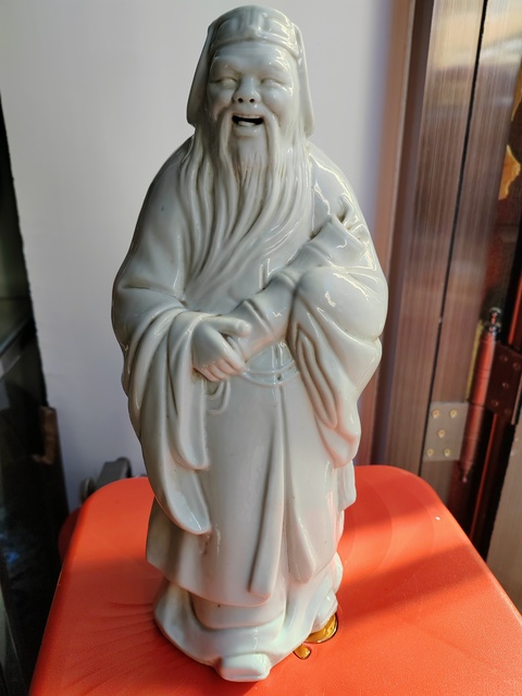古玩陶瓷文曲星瓷塑像拍賣,當前價格3999元