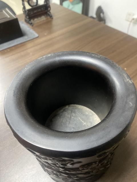 古玩雜項筆筒真品鑒賞圖