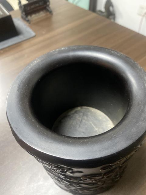 古玩雜項筆筒真品鑒賞圖