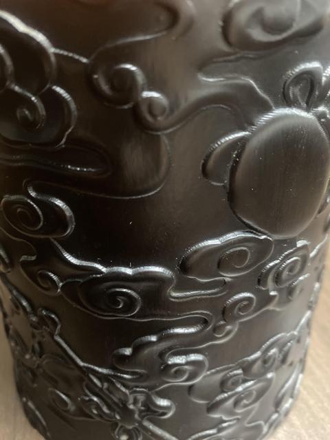 古玩雜項筆筒真品鑒賞圖