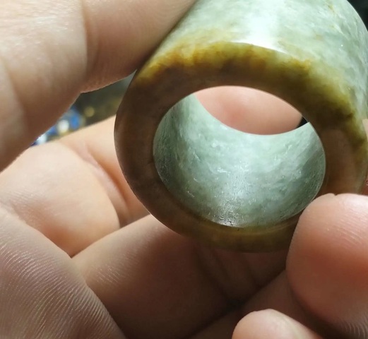 古玩玉器玉扳指真品鑒賞圖