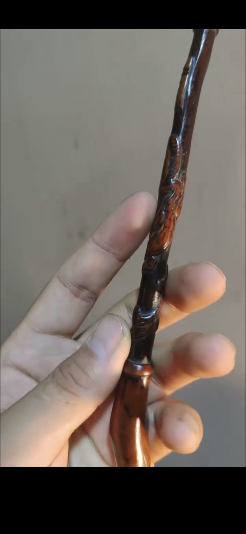 古玩雜項木桿真品鑒賞圖