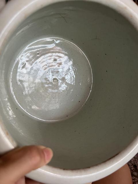 古玩陶瓷清中晚期青花龍紋香爐真品鑒賞圖