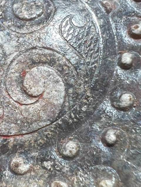 古玩玉器做舊仿漢代“玉劍首”真品鑒賞圖