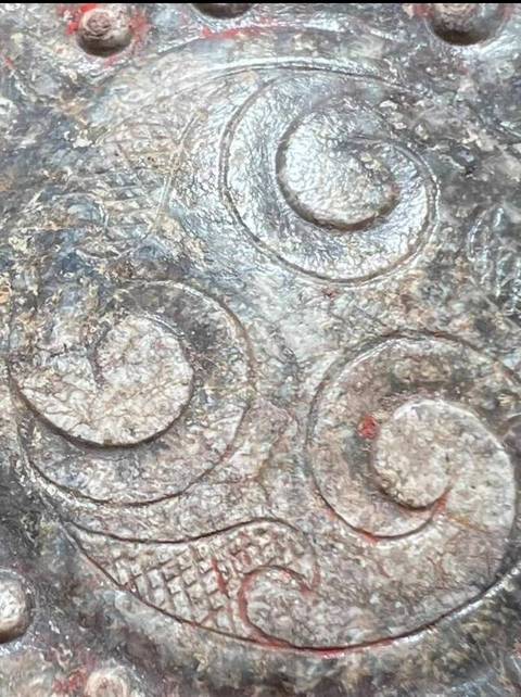 古玩玉器做舊仿漢代“玉劍首”真品鑒賞圖