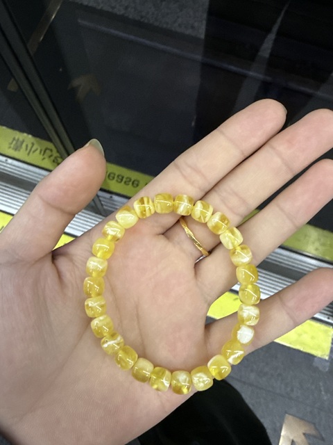 古玩玉器天然蜜蠟真品鑒賞圖