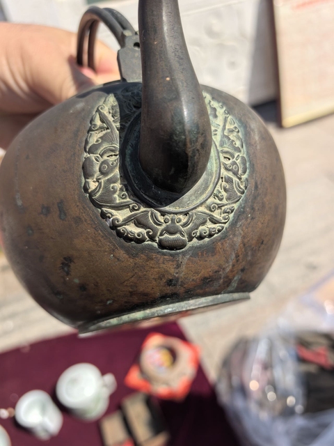 古玩銅器銅壺真品鑒賞圖