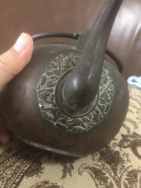 古玩銅器銅壺真品鑒賞圖