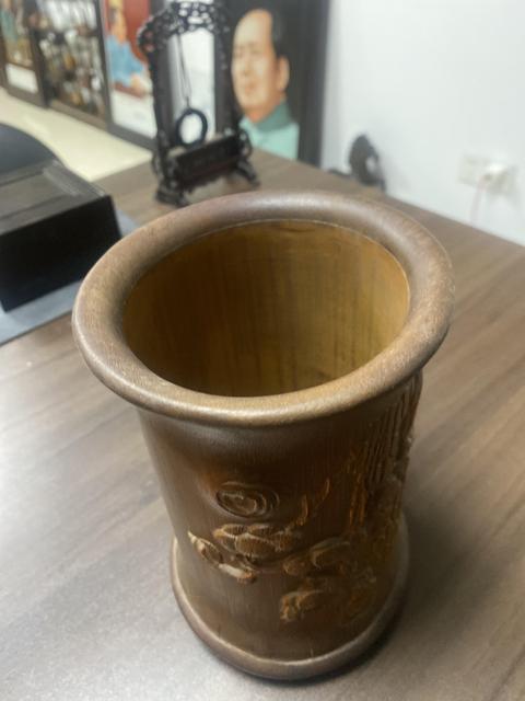 古玩雜項筆筒真品鑒賞圖