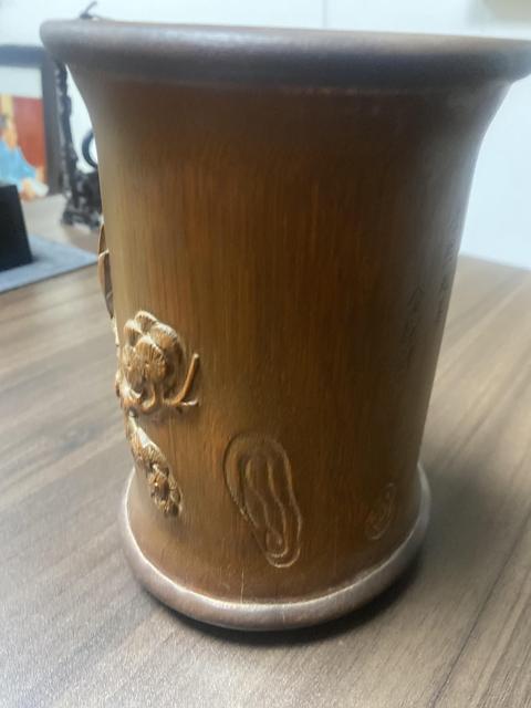 古玩雜項筆筒真品鑒賞圖