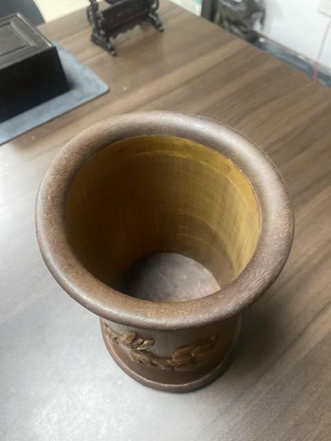古玩雜項筆筒真品鑒賞圖
