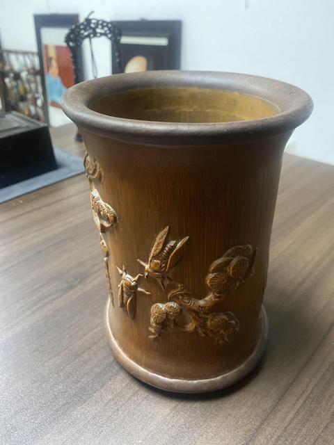 古玩雜項筆筒真品鑒賞圖