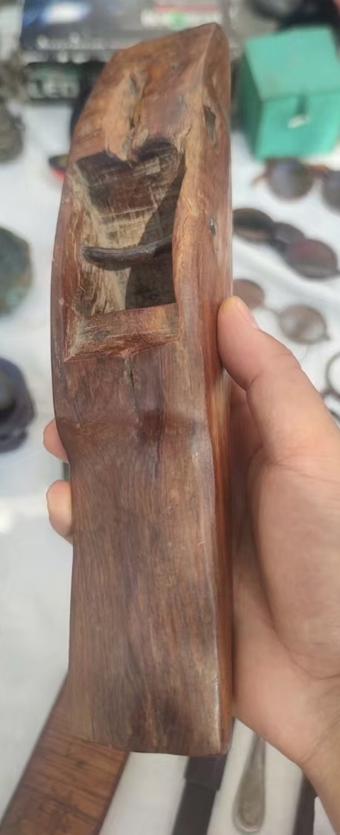 古玩雜項(xiàng)木工刨子基座真品鑒賞圖