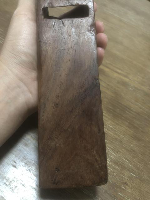 古玩雜項(xiàng)木工刨子基座真品鑒賞圖
