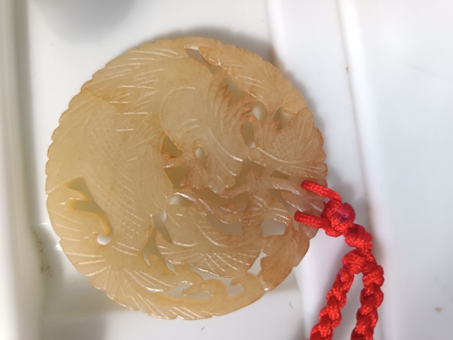 古玩玉器和田玉佩真品鑒賞圖